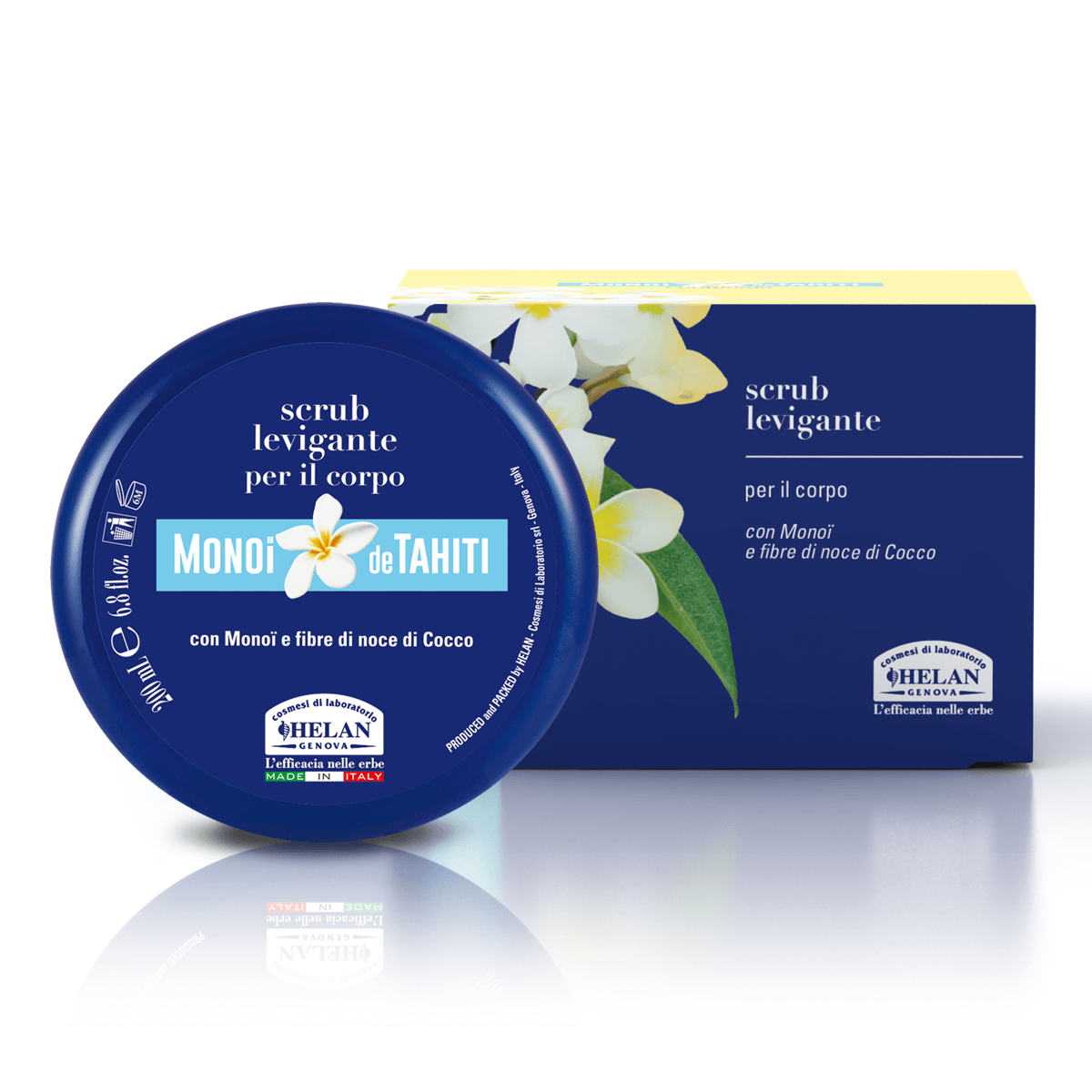 HELAN - MONOÏ de TAHITI - Scrub Levigante per il corpo