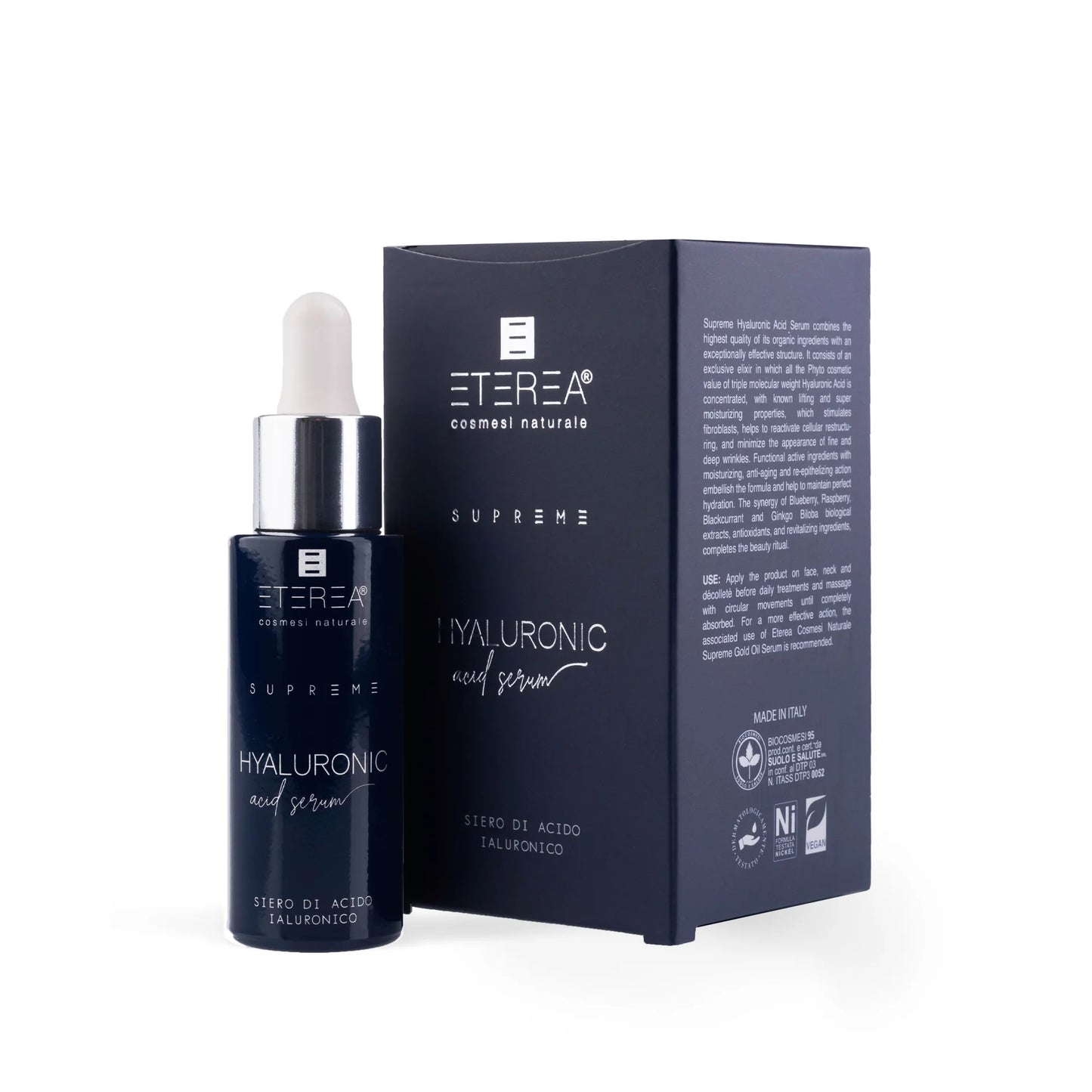 ETEREA - SIERO VISO - SUPREME SIERO DI ACIDO IALURONICO