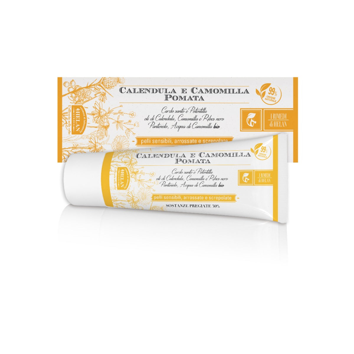 HELAN - I RIMEDI DI HELAN - POMATE Calendula e Camomilla Pomata