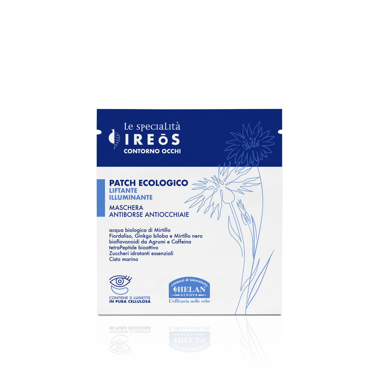 HELAN - Specialità IREOS Contorno Occhi - Patch Ecologico Liftante Illuminante