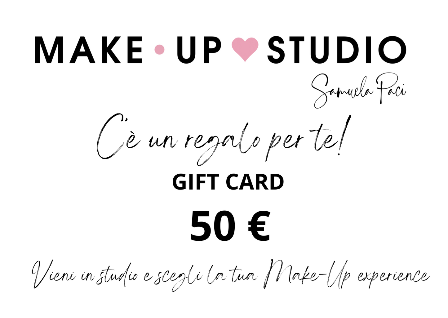 Buono Regalo MUS Make-up Studio