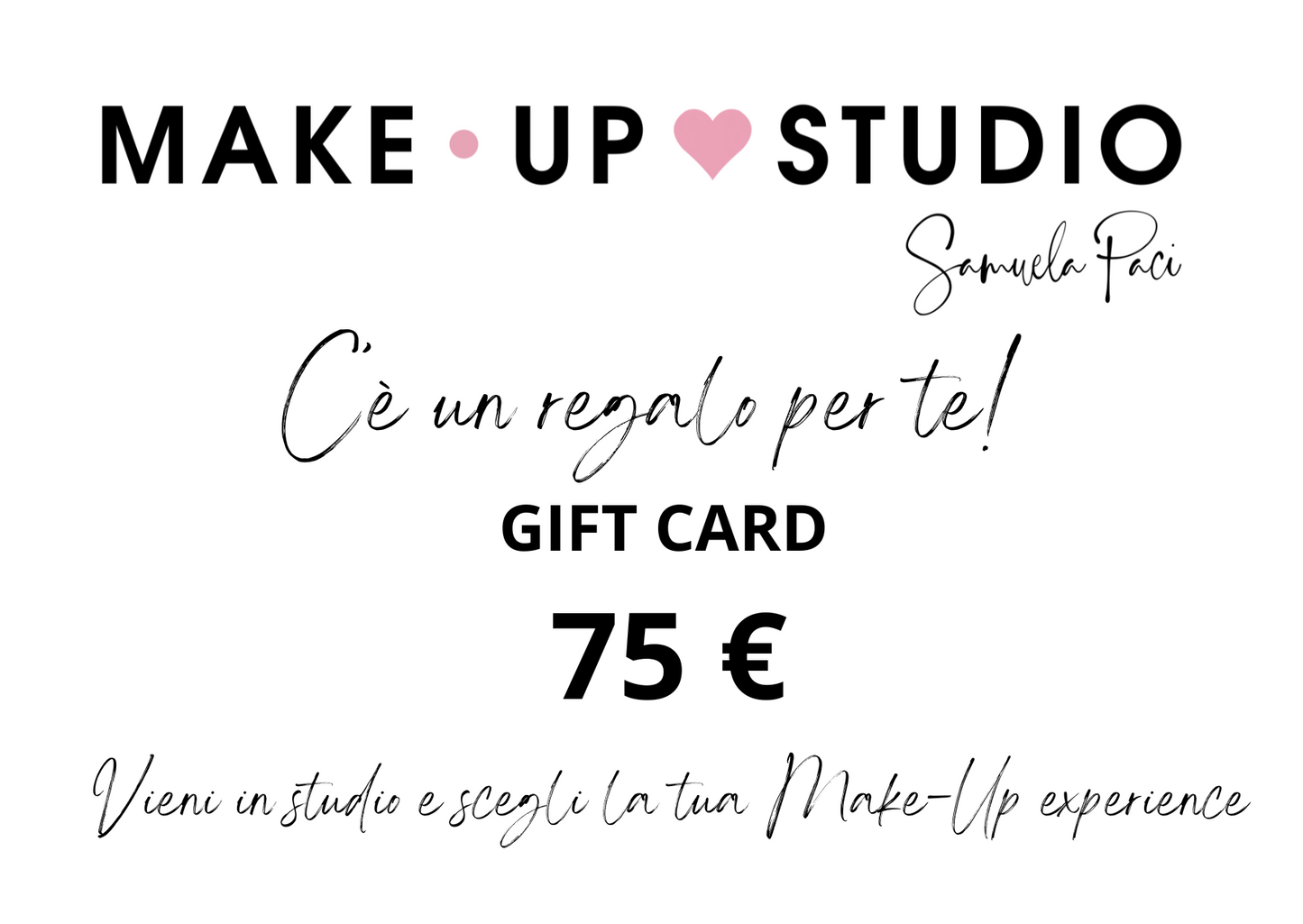 Buono Regalo MUS Make-up Studio