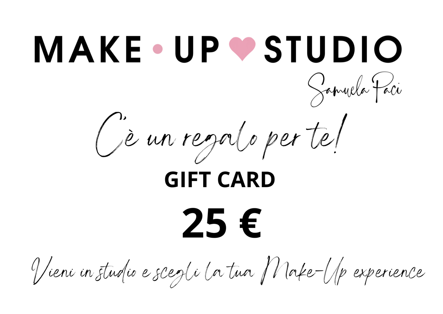 Buono Regalo MUS Make-up Studio