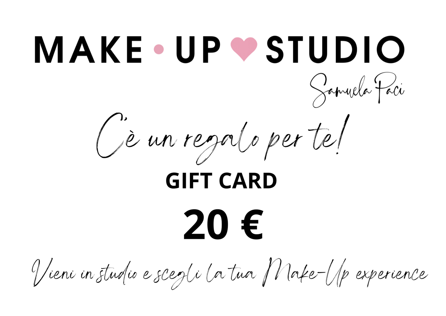 Buono Regalo MUS Make-up Studio