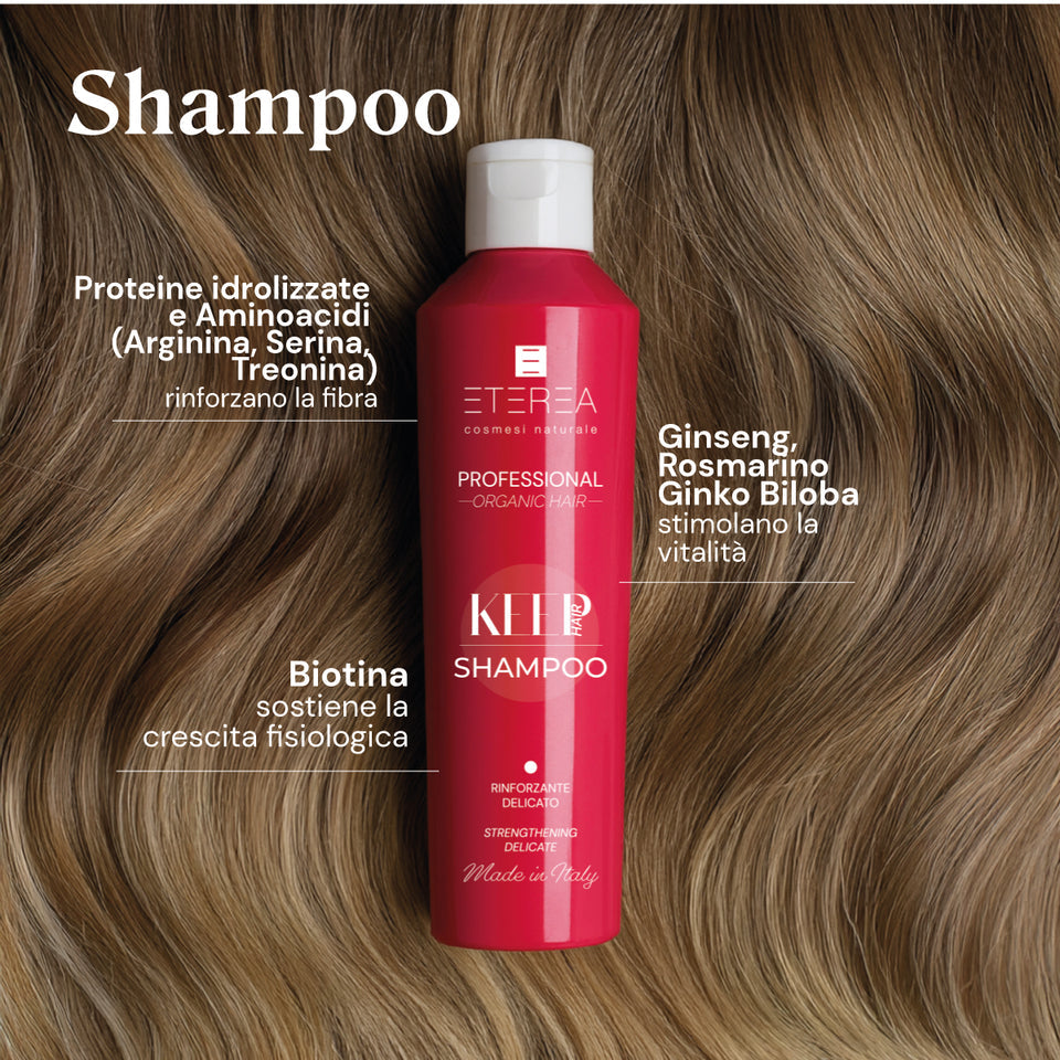 ETEREA - Keep Shampoo - Rinforzante delicato