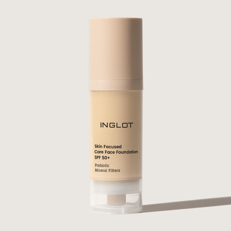 INGLOT-SKIN FOCUSED CARE FACE FOUNDATION SPF 50+