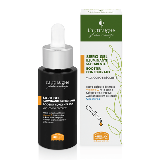 HELAN - ELISIR ANTITEMPO - L'Antirughe - Siero Gel Illuminante Schiarente Booster Concentrato